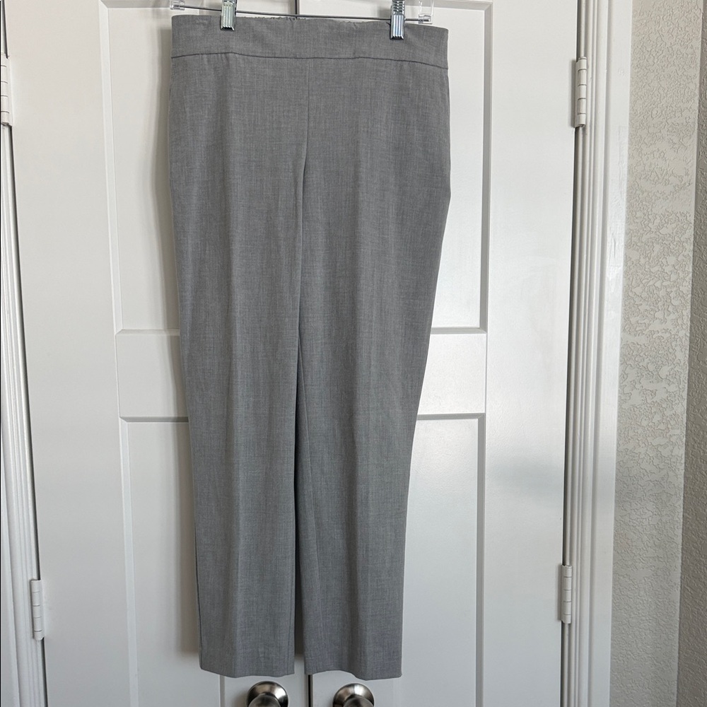 Hilary Radley Classic Gray Pencil Skirt
